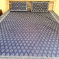 Preety Cotton Indigo Bedsheet